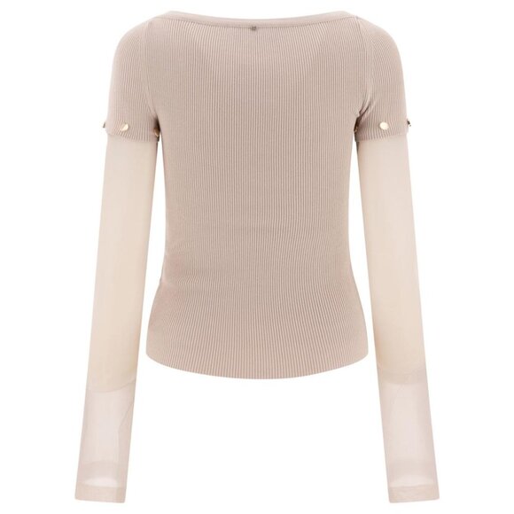 Max Mara Sportmax Crew-Neck T-Shirt tag size L Women - Picture 2 of 4